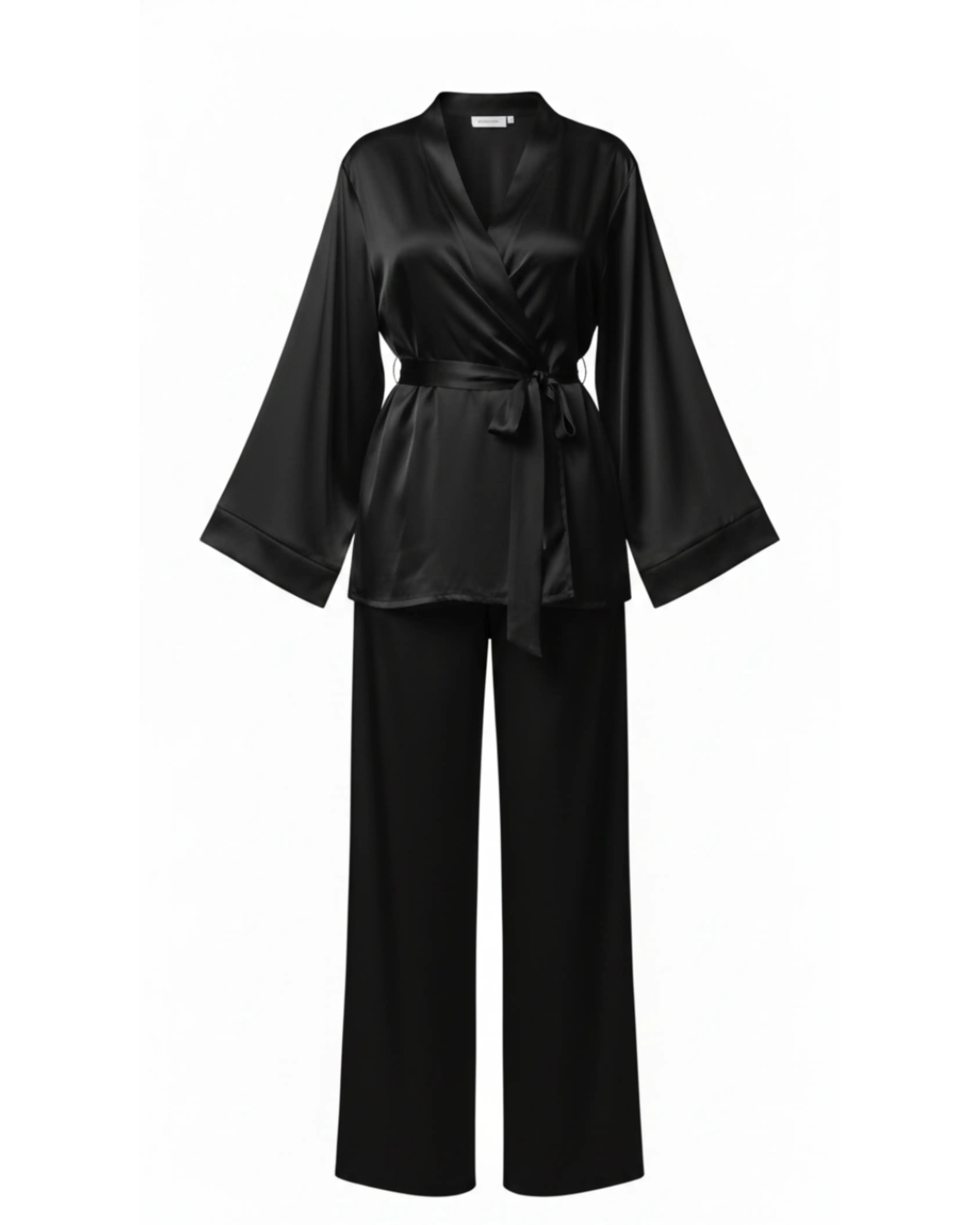 The Black Kimono Set