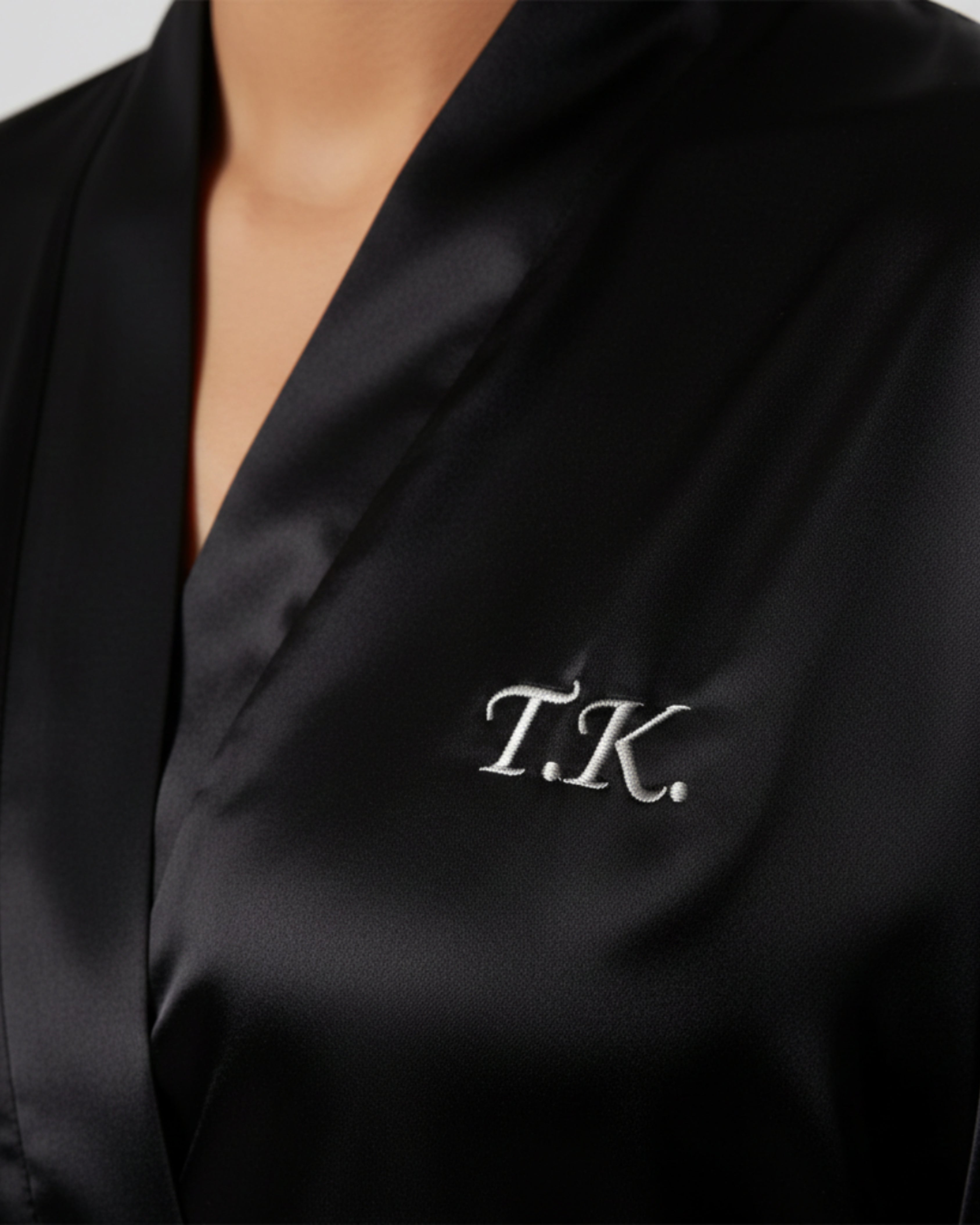 The Black Kimono Set